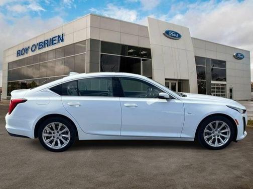Summit White 2024 Cadillac CT5 Luxury AWD