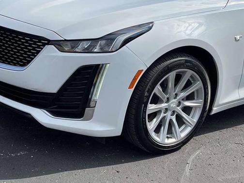 Summit White 2024 Cadillac CT5 Luxury AWD