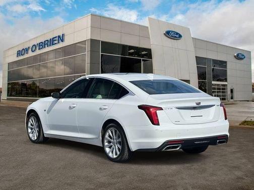 Summit White 2024 Cadillac CT5 Luxury AWD