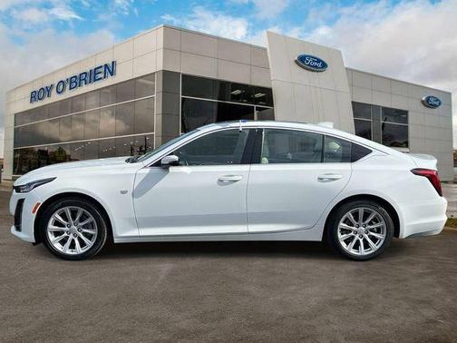 Summit White 2024 Cadillac CT5 Luxury AWD