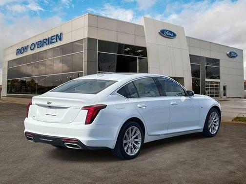 Summit White 2024 Cadillac CT5 Luxury AWD