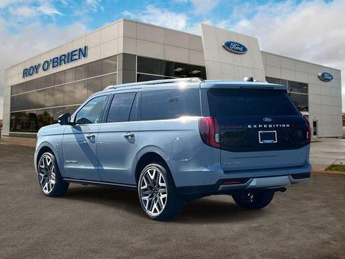 Glacier Gray Metallic 2025 Ford Expedition Max Platinum