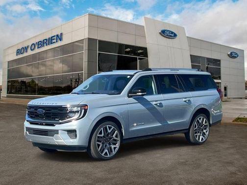 Glacier Gray Metallic 2025 Ford Expedition Max Platinum