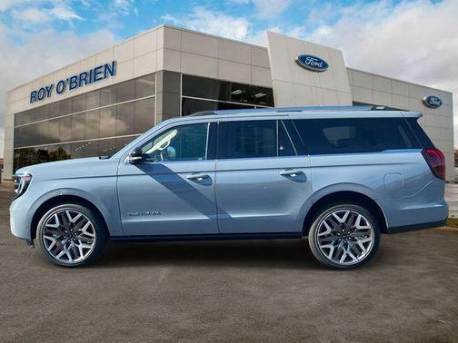 Glacier Gray Metallic 2025 Ford Expedition Max Platinum