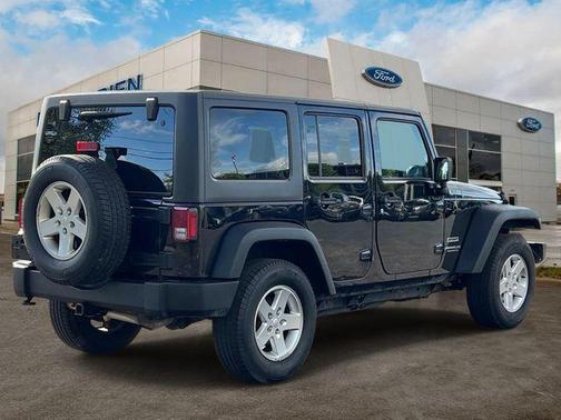Black Clearcoat 2016 Jeep Wrangler Unlimited Sport