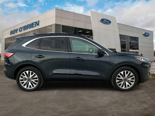 Stone Blue Metallic 2022 Ford Escape Titanium
