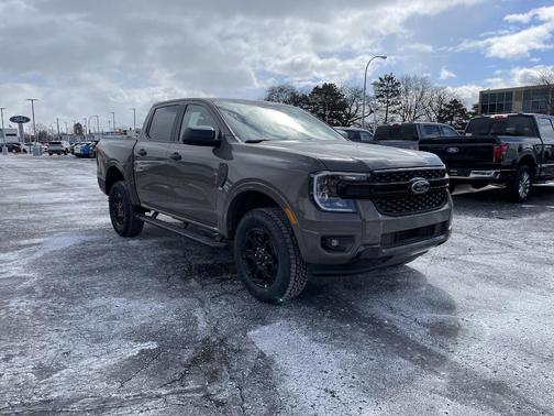 Gray 2026 Ford Ranger XLT