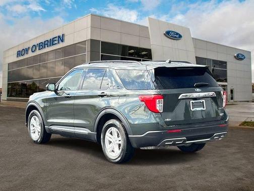 Forged Green Metallic 2023 Ford Explorer XLT