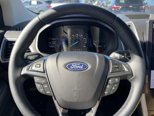 Atlas Blue Metallic 2023 Ford Edge SEL