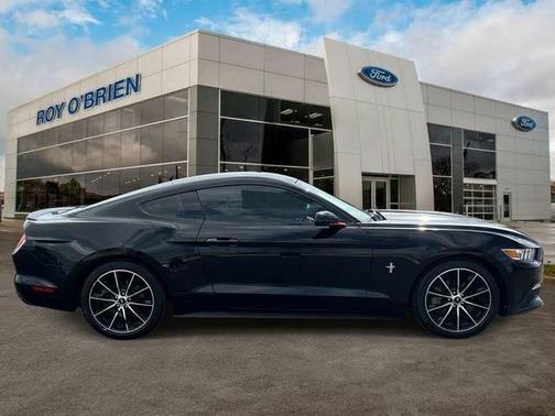 Shadow Black 2017 Ford Mustang EcoBoost