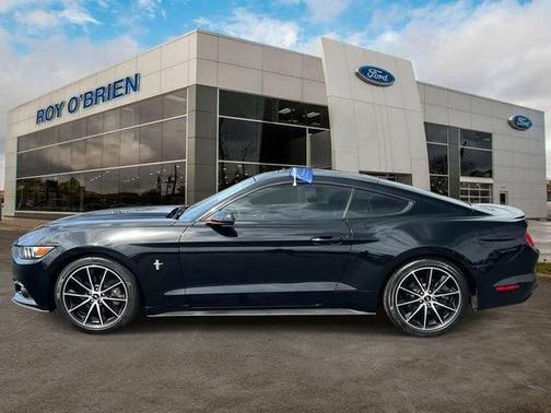 Shadow Black 2017 Ford Mustang EcoBoost
