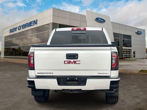 White Frost Tri-Coat 2018 GMC Sierra 1500 Denali
