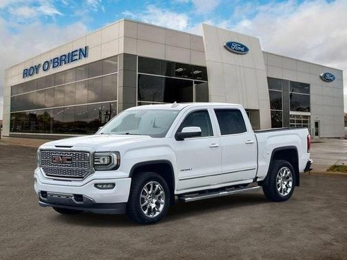 White Frost Tri-Coat 2018 GMC Sierra 1500 Denali