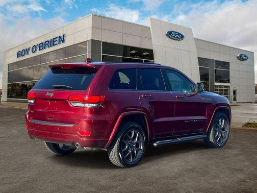 Velvet Red Pearlcoat 2021 Jeep Grand Cherokee Limited