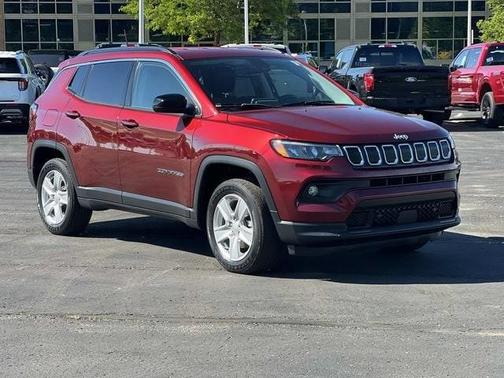 Velvet Red Pearlcoat 2022 Jeep Compass Latitude