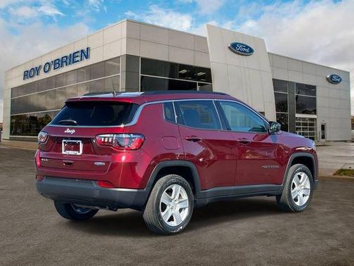Velvet Red Pearlcoat 2022 Jeep Compass Latitude