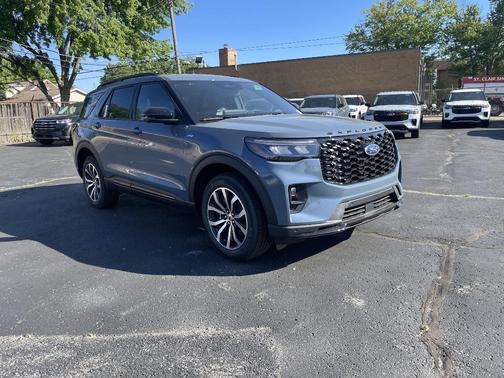 Vapor Blue Metallic 2026 Ford Explorer ST-Line