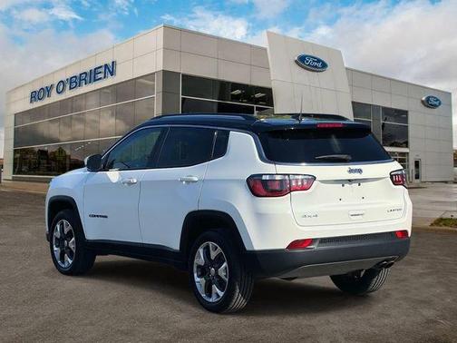 White Clearcoat 2019 Jeep Compass Limited