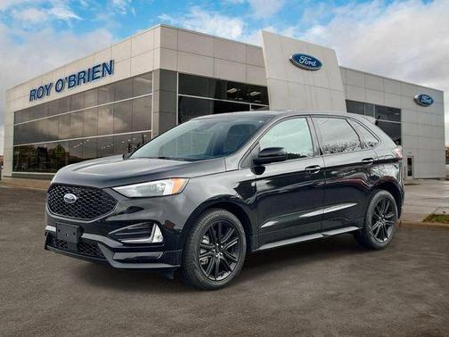 Agate Black Metallic 2024 Ford Edge ST Line