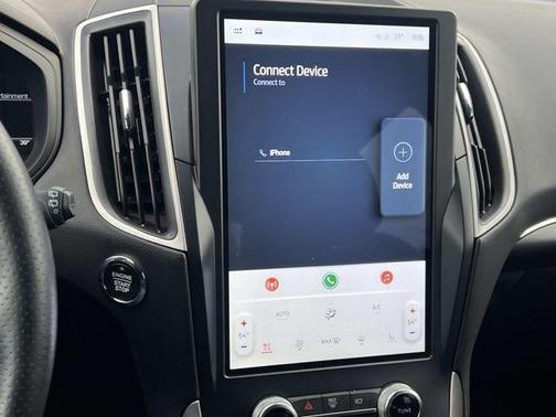 Agate Black Metallic 2024 Ford Edge ST Line