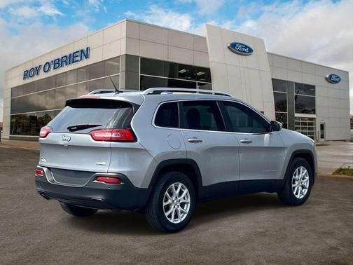 Billet Silver Metallic Clearcoat 2017 Jeep Cherokee Latitude