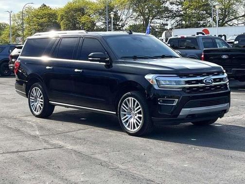 Agate Black Metallic 2022 Ford Expedition Max Limited