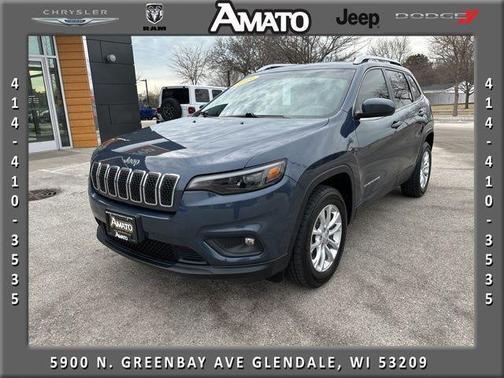Blue Shade Pearlcoat 2019 Jeep Cherokee Latitude