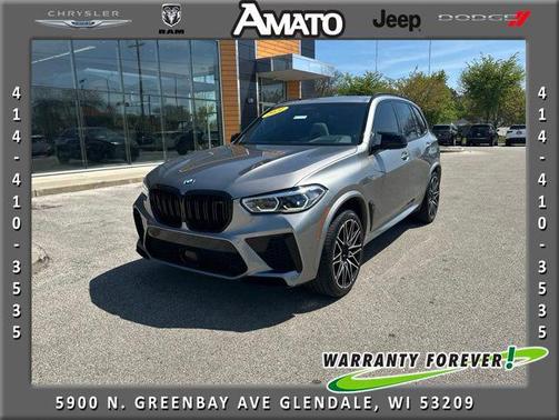Donington Gray Metallic 2021 BMW X5 M Base