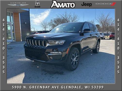 Diamond Black Crystal Pearlcoat 2025 Jeep Grand Cherokee Limited