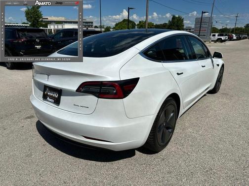 Pearl White Multi-Coat 2020 Tesla Model 3 Long Range