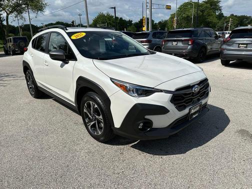 Crystal White Pearl 2025 Subaru Crosstrek Premium