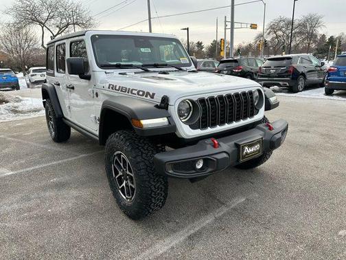 Bright White Clearcoat 2026 Jeep Wrangler Rubicon