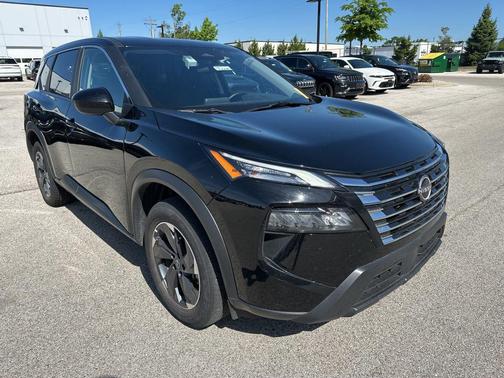 Super Black 2025 Nissan Rogue SV