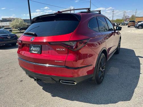 Red 2022 Acura MDX A-Spec Package