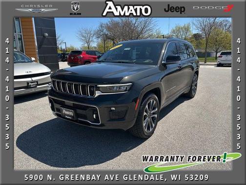 Rocky Mountain Pearlcoat 2022 Jeep Grand Cherokee L Overland