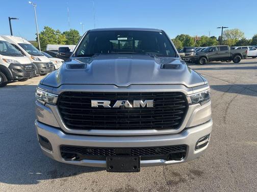 Billet Silver Metallic Clearcoat 2025 RAM 1500 Laramie
