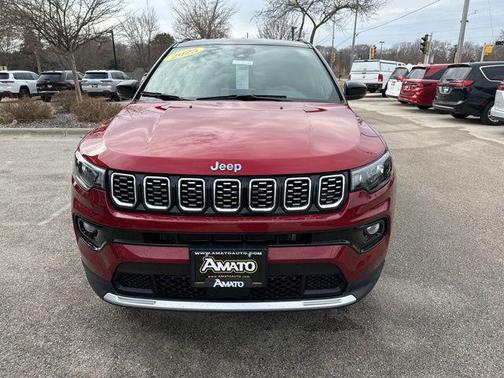 Red Hot Pearlcoat 2025 Jeep Compass Limited
