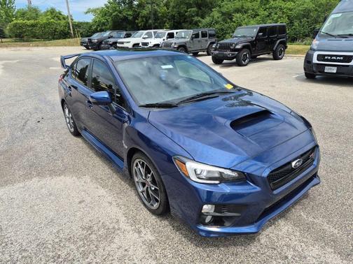 Galaxy Blue Silica 2015 Subaru WRX STI Limited
