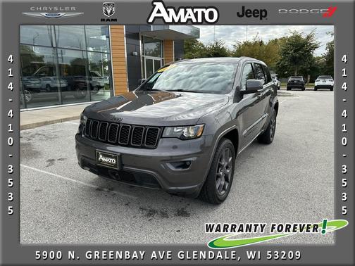 2021 Jeep Grand Cherokee 80th Anniversary Edition