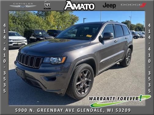 2021 Jeep Grand Cherokee 80th Anniversary Edition