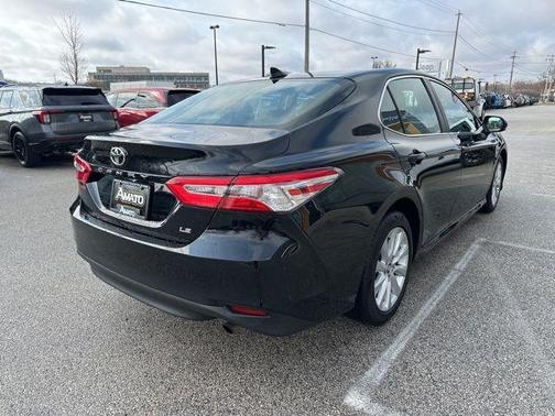 Midnight Black Metallic 2019 Toyota Camry LE