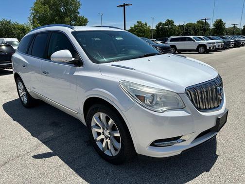 White Frost Tricoat 2016 Buick Enclave Premium