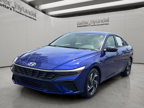 Intense Blue 2025 Hyundai ELANTRA SEL Sport