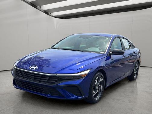 Intense Blue 2025 Hyundai ELANTRA SEL Sport