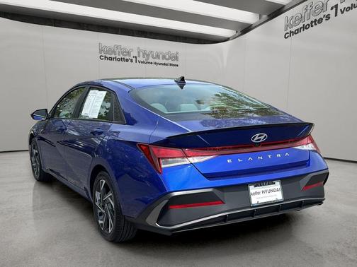 Intense Blue 2025 Hyundai ELANTRA SEL Sport