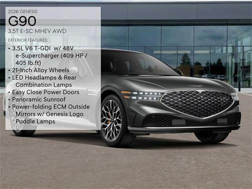 2026 Genesis G90 3.5T e-SC