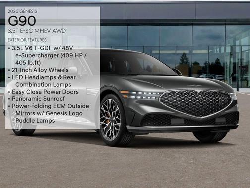 2026 Genesis G90 3.5T e-SC