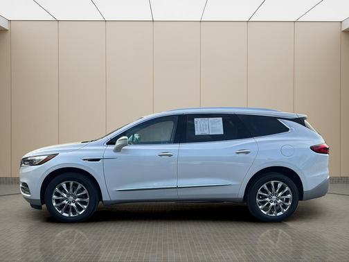 White Frost Tri-Coat 2018 Buick Enclave Premium