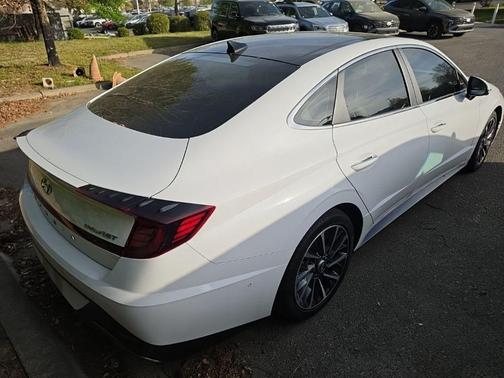 White 2023 Hyundai SONATA Limited