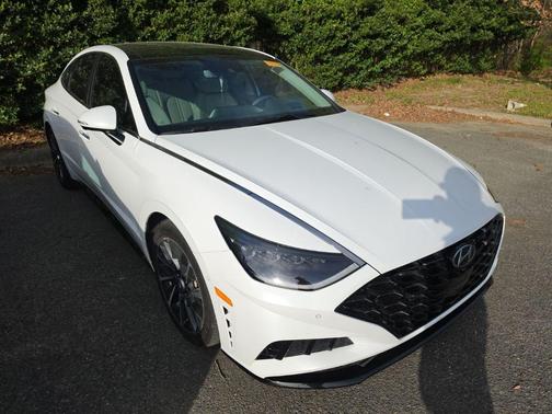 White 2023 Hyundai SONATA Limited